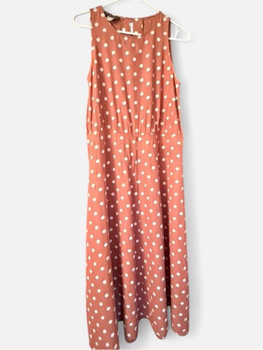 My Michelle Polka Dot Midi Dress M